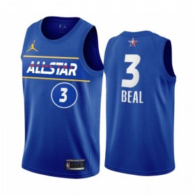 Maillot NBA Washington Wizards Bradley Beal 3 2021 All-Star Jordan Brand Bleu Swingman - Homme
